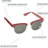 41Qt86wxdHL._AC_.jpg Cressi Panama - Lunettes de Soleil Haute Qualité - Différents Couleurs - Polarisées Antireflet avec Protection UV