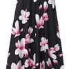 ZANZEA Robe Longue Femme Soiree Robe Été Boheme Impression Floral Chic Robe de Plage Grand Taille sans Manches Robes Chic Pas Cher