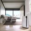 41ZAFhRWeqL._AC_.jpg DELONGHI PAC EX100 Silent Climatiseur Mobile, 2500 W, 41 liters, Couleur Blanche