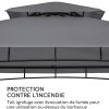 Pavillon de Jardin extérieur, protection Terrasse ou Barbecue Blumfeldt Mondo