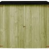 vidaXL Bois de Pin Imprégné Abri à Outils de Jardin Remise pour Outils Cabane