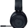 Razer Kraken - Casque de Jeu Filaire Multiplateforme pour PC, PS4, Xbox One et Commutateur, Diaphragme de 50 mm, Câble de 3,5 mm avec Commandes de Ligne - Noir