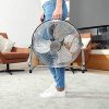 Black + Decker BXFF60E Ventilateur de sol Metallique