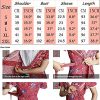 51BXlUtzutL._AC_.jpg Abravo Femme Mini Robe Ete Bohème Robe de Vacances Robe de Plage Col V Florale Courte avec Ceinture