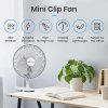 51K4SC4xoKS._AC_.jpg Pro Breeze Mini Ventilateur à Pince - 2 Vitesses, 15 cm - Petit, Portable, Silencieux - pour Maison, Table, Bureau