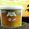 Hubey Seau de 3 kg de fumier de cheval - Engrais biologique pour fleurs - Engrais organique - Engrais naturel biologique - Engrais universel