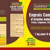 51R7rzNlhCL._AC_.jpg SOLABIOL SOCONAT1 Engrais Complet, Marron, 1 kg