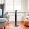 51alVrV0tgL._AC_.jpg Bionaire - BT001 - Colonne ventilateur ultra mince - modèle à oscillation programmable - hauteur 94 cm - argent/noir