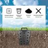 51c4PiMql4S._AC_.jpg Composteur de Jardin 17 L - Bac à Compost pour Déchets organiques - Fabrication Engrais 100% Naturel - 35 x 28 x 28 cm - Plastique - Gris