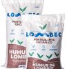 LOMBEC Humus de vers de Terre, Sac de 15 kg (25 l). Engrais Organique, Vermicompost 100% Naturel. Engrais écologique adapté à Toutes Les Cultures. Idéal pour Les Jardins urbains.