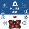 KLIM Wind - Refroidisseur Ordinateur Portable + Le Plus Puissant + Refroidissement Ultra Rapide + 4 Ventilateurs Silencieux + Refroidisseur PC Portable PS4 Xbox - Version 2021 - Rouge et Noir