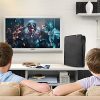 CHIN FAI pour PS5 Cache-poussière, Anti-Rayures étanche Anti-poussière pour Console Playstation 5 édition numérique et édition régulière-Noir
