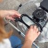 Black + Decker BXFF60E Ventilateur de sol Metallique