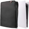 CHIN FAI pour PS5 Cache-poussière, Anti-Rayures étanche Anti-poussière pour Console Playstation 5 édition numérique et édition régulière-Noir