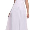 Ever-Pretty Robe de Soirée Longue Femme avec Ruchés en Mousseline Ever-Pretty Robe de Soirée Longue Femme avec Ruchés en Mousseline de Soie Classique 09016