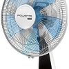 Rowenta VU2640F0 Ventilateur de Table Turbo Silence Extrême 40 cm Rowenta VU2640F0 Ventilateur de Table Turbo Silence Extrême 40 cm Silencieux Boost Oscillation 4 Vitesses 70W Ventilation Bureau Blanc