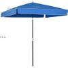31EpS4l6ZYL._AC_.jpg Outsunny Parasol inclinable rectangulaire métal Polyester Haute densité 2L x 2l x 2,6H m
