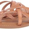 Amazon Essentials Strappy Slide Flat Sandal, slides-sandals Femme