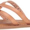 Amazon Essentials Strappy Slide Flat Sandal, slides-sandals Femme
