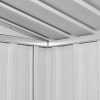 vidaXL Abri de Jardin Remise de Jardin Rangement Maison de Stockage Cabane de Jardin Cabane à Outils Extérieur Arrière-cour Anthracite Acier