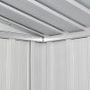 vidaXL Abri de Jardin Remise de Jardin Rangement Maison de Stockage Cabane de Jardin Cabane à Outils Extérieur Arrière-cour Anthracite Acier