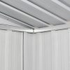 vidaXL Abri de Jardin Remise de Jardin Rangement Maison de Stockage Cabane de Jardin Cabane à Outils Extérieur Arrière-cour Anthracite Acier