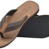 KuaiLu Tongs Hommes été Cuir en Tissu Plage Sandales Mousse KuaiLu Tongs Hommes été Cuir en Tissu Plage Sandales Mousse de Yoga Piscine Chaussures