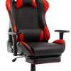 IntimaTe WM Heart Chaise Gaming avec Repose-Pieds, Siège Gamer en IntimaTe WM Heart Chaise Gaming avec Repose-Pieds, Siège Gamer en Similicuir, Chaise de Bureau Ergonomique, Fauteuil Gamer Inclinable, avec Appui-tête Soutien Lombaire et Accoudoirs Réglables, Rouge