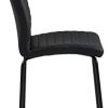 21cSq60BQL._AC_.jpg Marque Amazon - Movian Kander - Lot de 2 chaises de salle à manger, 52 x 47 x 86,5 cm, Noir