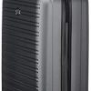 31-Z1AS0QTL._AC_.jpg DELSEY PARIS - SEGUR 2.0 - Valise rigide à double roues et serrure TSA intégrée - 70cm, 105L, Gris