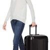 Amazon Basics - Oxford - Valise rigide à roulettes pivotantes - 68 cm, Noir
