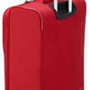 Delsey Valise Mercure, disponible en rouge et noir, unisexe, 55cm, 1 pièce