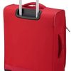 Delsey Valise Mercure, disponible en rouge et noir, unisexe, 55cm, 1 pièce
