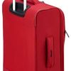 Delsey Valise Mercure, disponible en rouge et noir, unisexe, 55cm, 1 pièce