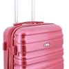 31MU0PEnhL._AC_.jpg Valise Cabine Extensible 55 x 35 x 21(25) cm Worldline ABS & Polycarbonate 4 roulettes Serrure TSA Rouge