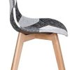 31O9UPfmarL._AC_.jpg Uderkiny Lot de 4 Chaises Chaise de Salle à Manger Patchwork Chaise de Style Nordique pour la Cuisine la Salle à Manger Le Salon et Le Restaurant (Gris)