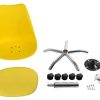 31Yy6p42oKL._AC_.jpg Radelldar Jaune Fauteuil de Bureau a Coussin Pivotant Hauteur Réglable Chaise de Bureau à roulettes Chaise D'ordinateur pour Le Bureau à Domicile (Jaune)