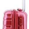 31b8WJTdoKL._AC_.jpg Valise Cabine Extensible 55 x 35 x 21(25) cm Worldline ABS & Polycarbonate 4 roulettes Serrure TSA Rouge