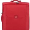 Delsey Valise Mercure, disponible en rouge et noir, unisexe, 55cm, 1 pièce