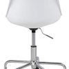 31jks6mRD5L._AC_.jpg Marque Amazon - Movian Arendsee - Chaise de bureau, 55 x 55 x 93 cm, Blanc