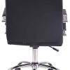 31m2-hWQBVL._AC_.jpg CLP Fauteuil de Bureau Ergonomique à roulettes Deli Pro - Chaise de Bureau Confortable - Rembourré avec Revêtement en Similicuir - Réglable en H, Couleurs:Noir