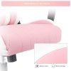 31mhZ9cx7S._AC_.jpg IntimaTe WM Heart Chaise Gaming Ergonomique, Siege Gamer Pivotant, Dossier Haut, Assise Rembourrée, Racing Chaise Fauteuil de Bureau avec Appui-tête et Soutien Lombaire Ajustables, Rose