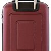 31vglWv1pdL._AC_.jpg Happy Trolley - Lugano Bagage à Main, Bagage de Cabine, Valise, très léger, TSA, 55 cm, 40L, Bourgogne