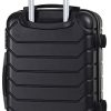 31xOFvFZqnL._AC_.jpg Cabin 5502 – Chariot Rigide en ABS 8 Roues 55 x 37 x 20 cm utilisable comme Bagage à Main de Taille Standard., Noir , MX5502, Valise Rigide à roulettes