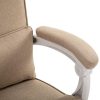 410vIsIfF7L._AC_.jpg Fauteuil de bureau manager grand confort repose-pied tétière intégrés dossier inclinable lin beige