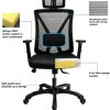 41130uCkNYS._AC_.jpg Aiivsit Chaise de Bureau Ergonomique Fauteuil Bureau Support Lombaire réglable Pieds Amovibles Appuie-tête réglable 2D Fonction d'inclinaison verrouillable, Capacité Maximale 150kg