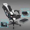 411xqXczSXL._AC_.jpg IntimaTe WM Heart Chaise Gaming, Fauteuil Gamer Ergonomique, Siège Gaming avec Dossier Haut, Fauteuil de Bureau avec Assis Rembourré, Repos-Pieds Pliable, Accoudoirs Réglables (Gris)