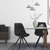 4130ITjsWJL._AC_.jpg WOLTU BH196sz-2 Chaise de Salle à Manger Lot de 2 siège en Velours Pied en Bois Massif,Chaise de Cuisine Chaise de Salon Noir