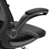 4138x2QOvaL._AC_.jpg Fauteuil de bureau chaise de bureau assise haute réglable dim. 64L x 60l x 106-126H cm pivotant 360° maille respirante noir