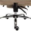 413CD5ppJPL._AC_.jpg Fauteuil de bureau manager grand confort repose-pied tétière intégrés dossier inclinable lin beige